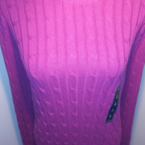 St. John's Bay Cable Knit Sweater - Picture 2 of 6